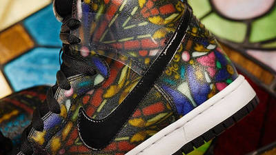 nike stained glass dunks