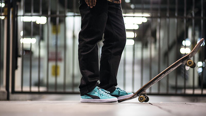 Diamond Supply Co x PUMA Clyde Blue