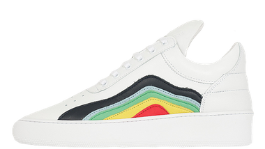END x Filling Pieces Low Top Heat Map White Multi