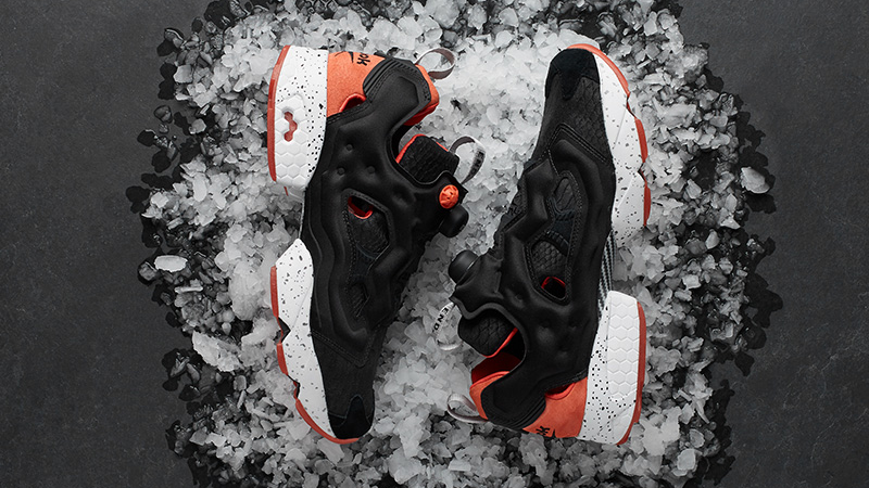 END x Reebok Instapump Fury Black Salmon