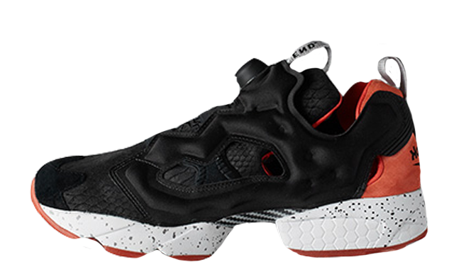 END x Reebok Instapump Fury Black Salmon