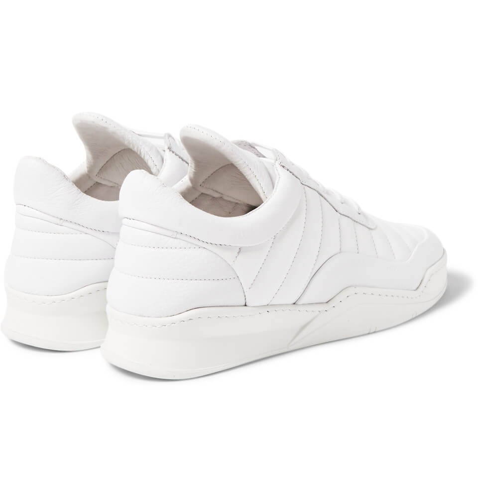 Filling Pieces Low Top Fuse Leather Sneakers White