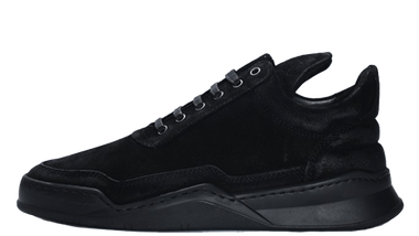 Filling Pieces Low Top Ghost Black