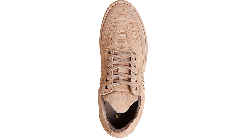 Filling Pieces Low Top Suede Oatmeal