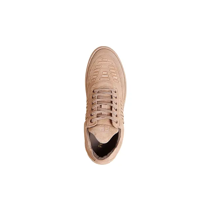 Filling Pieces Low Top Suede Oatmeal