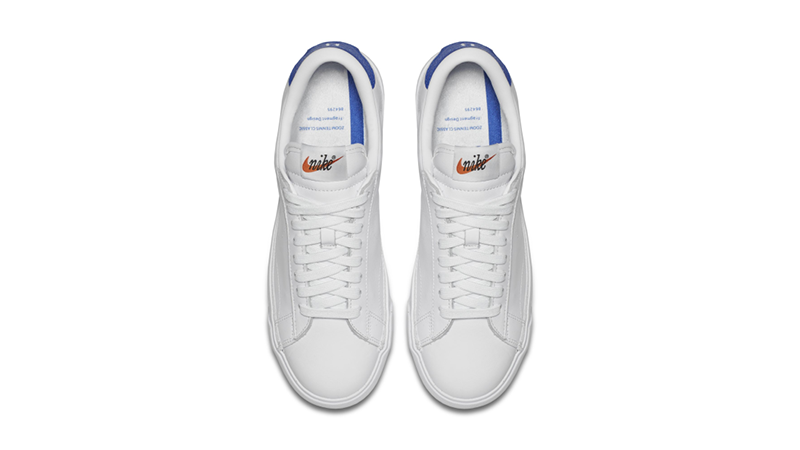 Fragment x NikeLAB Zoom Tennis Classic AC White Blue