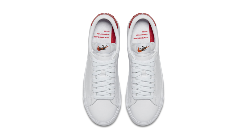 Fragment x NikeLAB Zoom Tennis Classic AC White Red