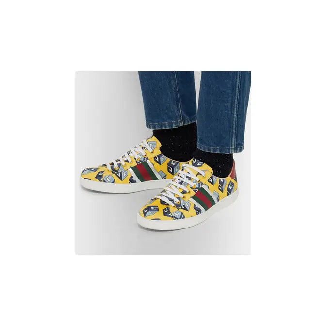 Gucci ace metallic on sale sneakers