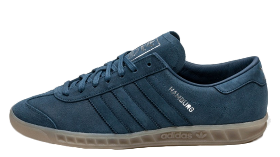 adidas hamburg navy gum sole