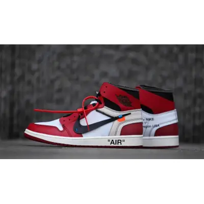 Off white air hot sale jordan 1 chicago