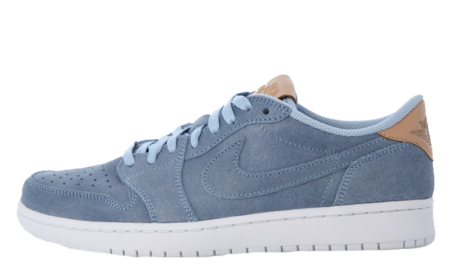 Jordan 1 Low Blue Vachetta Tan