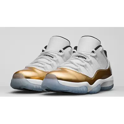 Jordan 11 Low White Gold Where To Buy 528895 103 The Sole Supplier