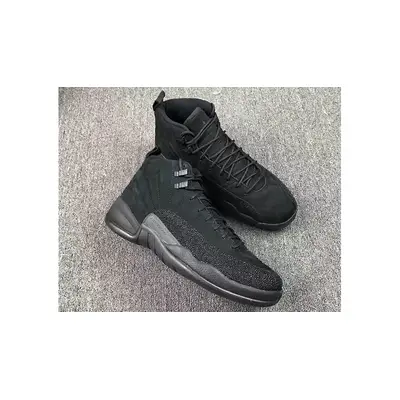 Retro 12 hot sale ovo black