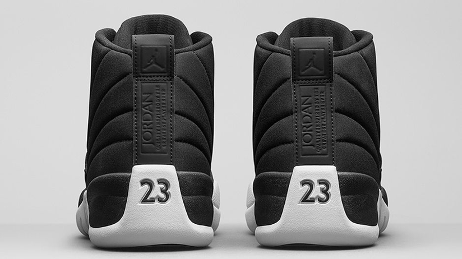 jordan 12 black nylon