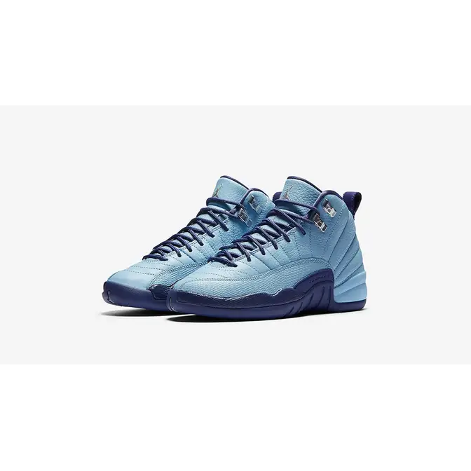 Jordan retro 12 blue suede hotsell