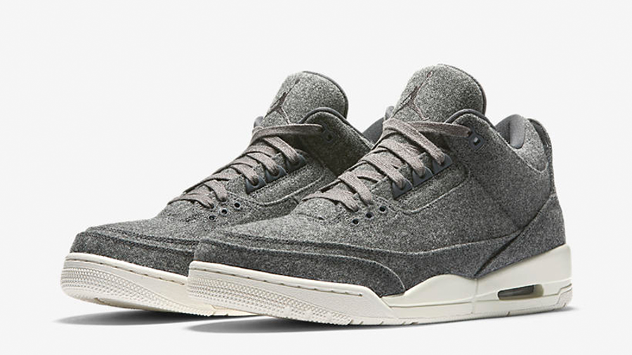 Jordan 3 Wool Grey | Where To Buy 