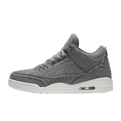 jordan 3 wool grey