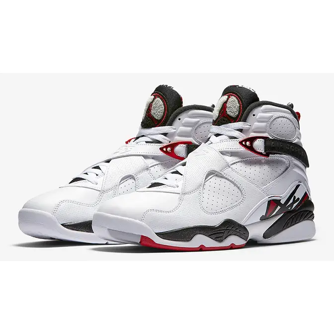 All white discount jordan 8s