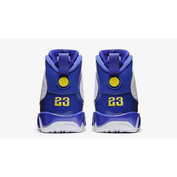 Blue and sale yellow jordan 9