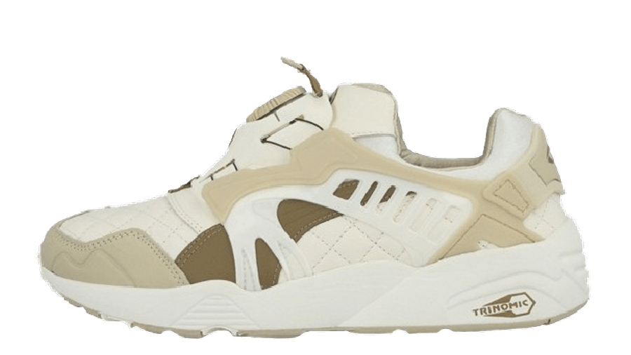 puma trinomic disc beige