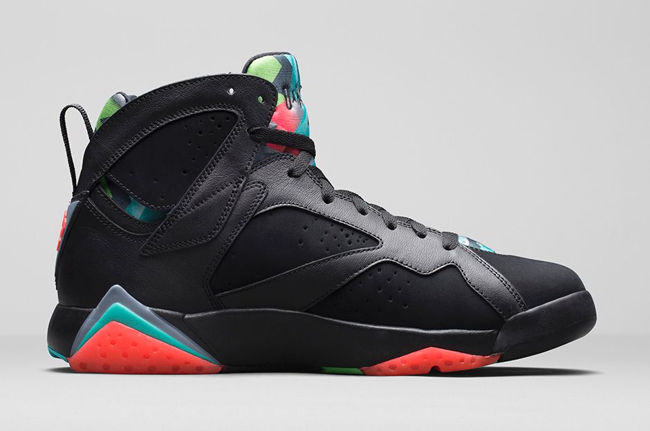 nike Air Jordan 7 GS Dames Zwart