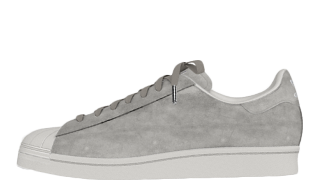mi adidas x The Sole Supplier Superstar 80s Grey Suede