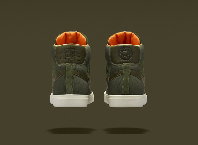 Mo Wax x Nike Blazer Hi SP Olive
