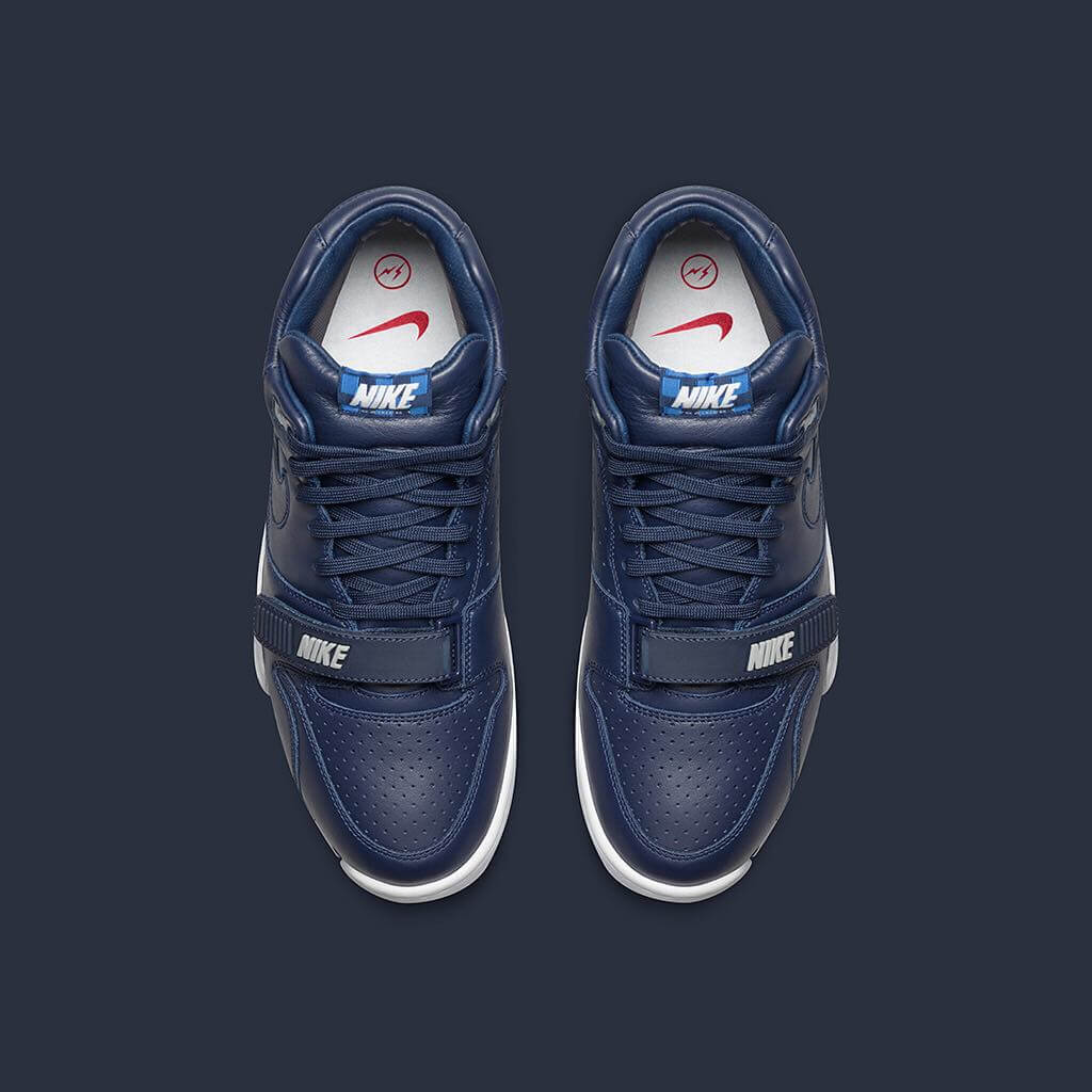 NikeLAB Air Trainer 1 x Fragment Navy