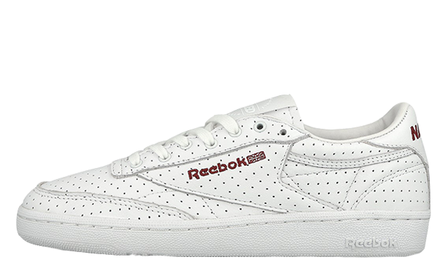 Naked x Reebok Club C 85 White