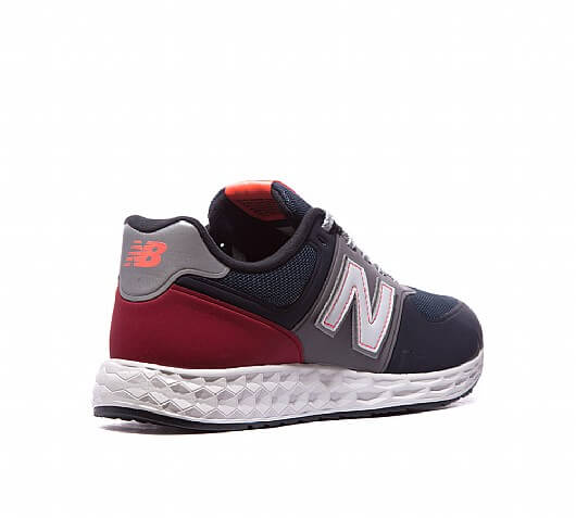 new balance 574 navy red