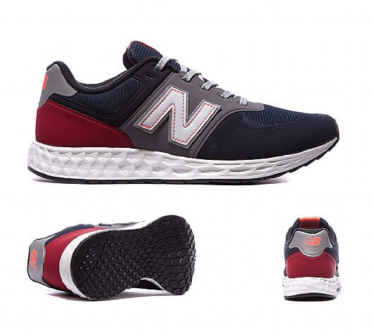 New Balance 574 Foam Fresh Navy Red