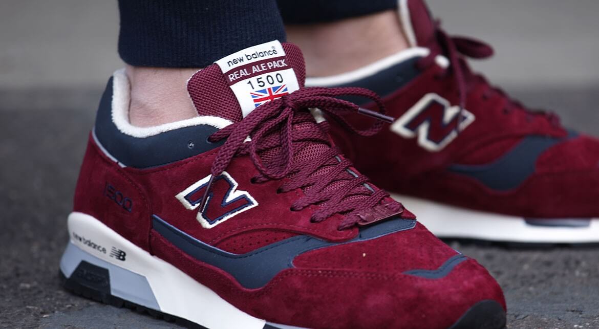 new balance 1500 red suede