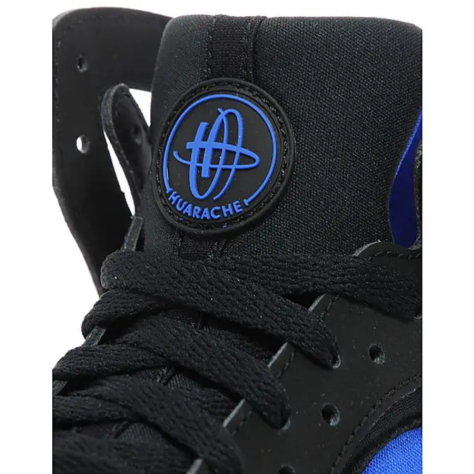 Nike Air Flight Huarache Black Lyon Blue Men's - 705005-002 - US