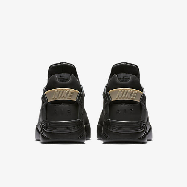 Nike Air Flight Huarache Low Black Leather