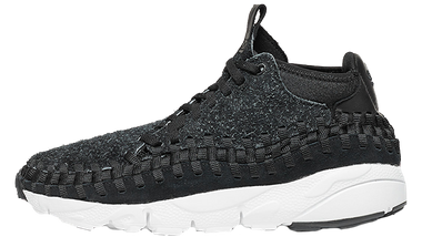 Nike Air Footscape Woven Chukka Black White