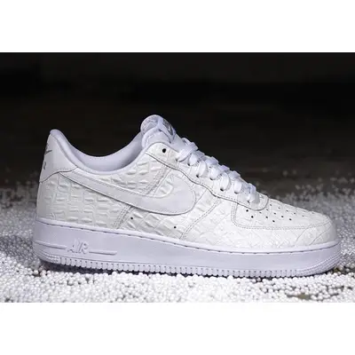 Nike Air Force 1 07 LV8 White Croc Where To Buy 718152 103 The Sole Supplier