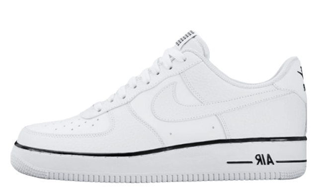 nike air force 1 low white with black foxing stripe