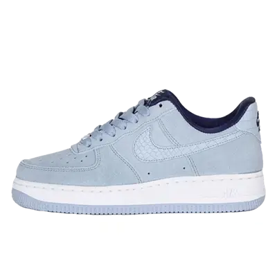 Nike Air Force 1 07 Seasonal Blue Grey Where To Buy 818594 400