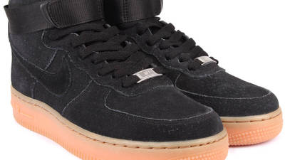 Nike Air Force 1 07 Suede Black | Where To Buy | 749266-001 | The Sole ...