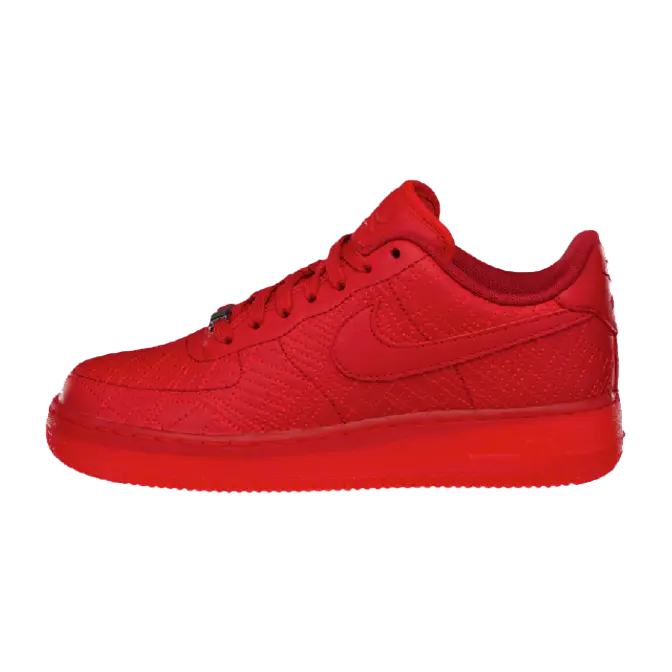 Solid red air force on sale ones