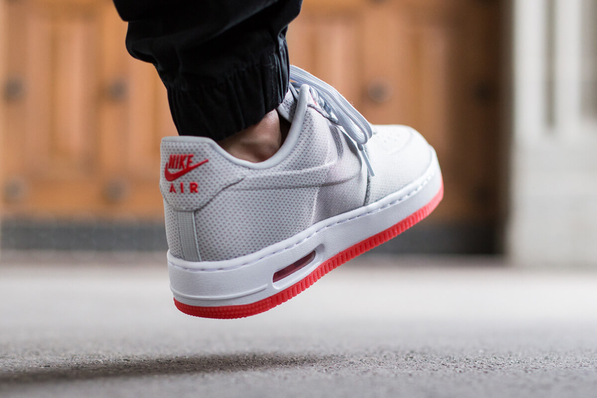 Cíclope robo carro Nike Air Force 1 Elite Jacquard Grey Red | Where To Buy | 748299-001 | The  Sole Supplier