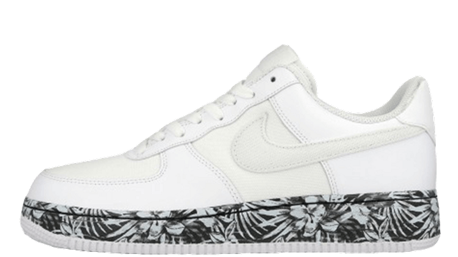 Nike Air Force 1 Floral Sole White | Where To Buy | 820266-100 | The