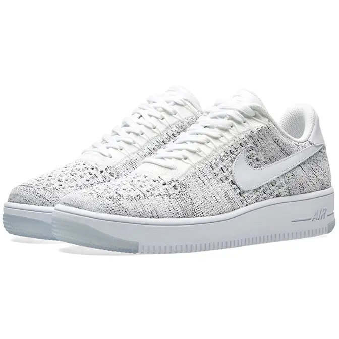 Nike Air Force 1 Flyknit Low White | Where To Buy | 820256-103 | The ...