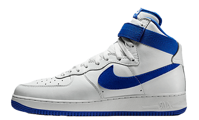 high top air force ones blue