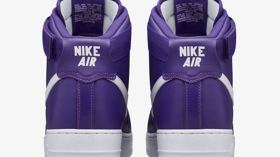 Nike Air Force 1 High Purple | Where To Buy | 823297-500 | The Sole ...