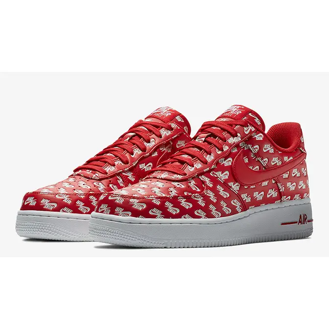 Nike Air Force 1 Low Logos Pack Red | Where To Buy | AH8462 600 | The ...