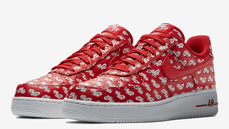 Nike Air Force 1 Low Logos Pack Red | Where To Buy | AH8462 600 | The ...