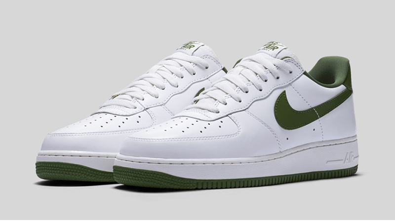 forest green air force ones