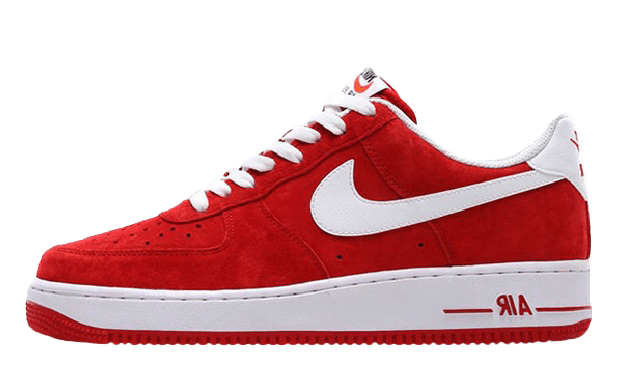 Nike Air Force 1 Low Suede Red | Where To Buy 488298-620 | The Sole Supplier