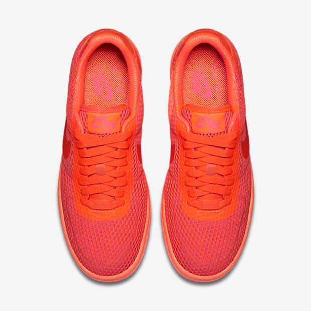 Nike Air Force 1 Low Upstep BR Black Crimson